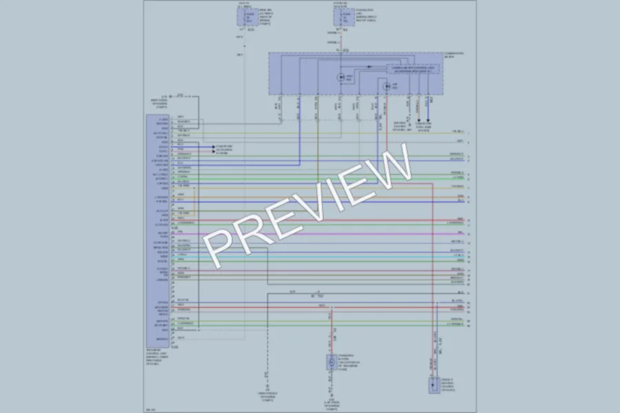 2011 Nissan Armada Transmission wiring diagram preview
