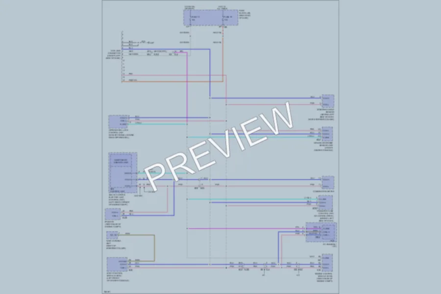 2011 Nissan Frontier Computer Data Lines wiring diagram preview