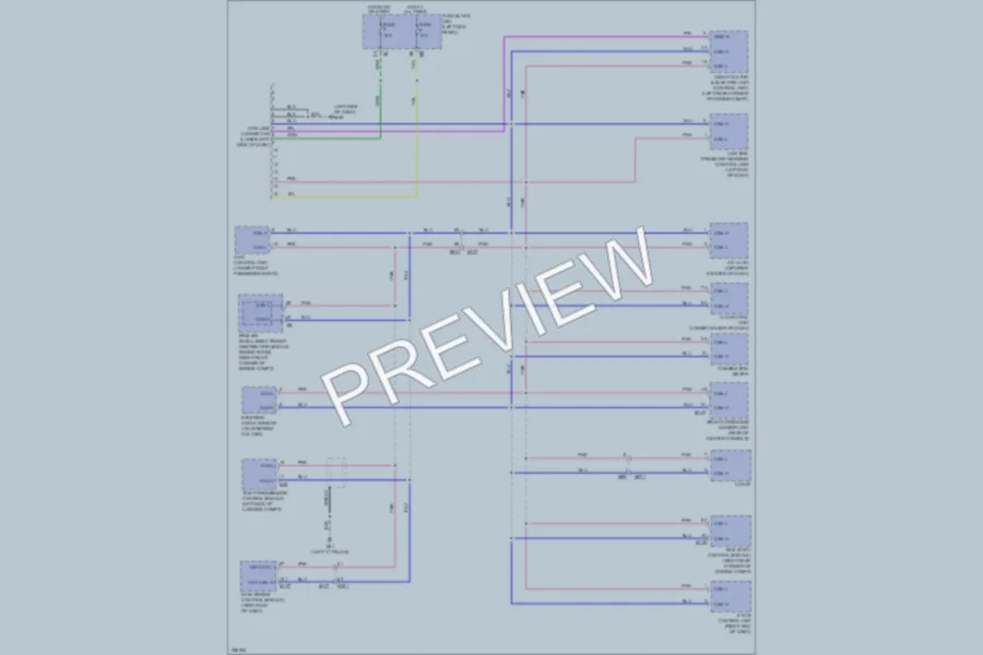 2011 Nissan GTR Computer Data Lines wiring diagram preview