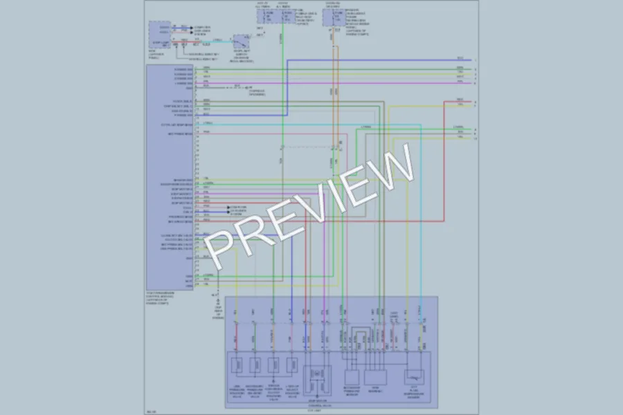 2011 Nissan JUKE Transmission wiring diagram preview