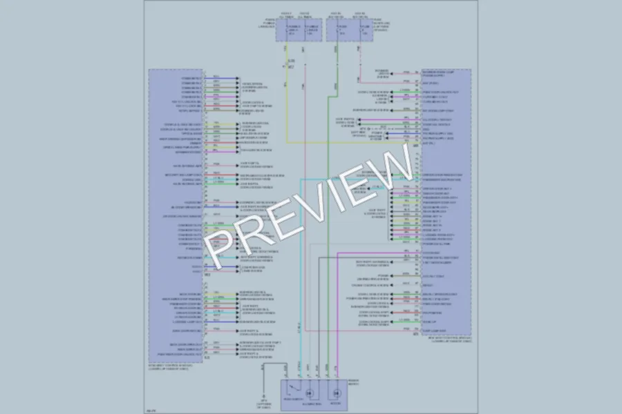 2011 Nissan LEAF Body Control Modules wiring diagram preview