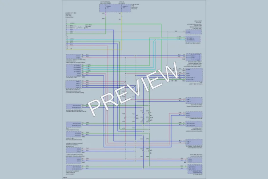 2011 Nissan LEAF Computer Data Lines wiring diagram preview