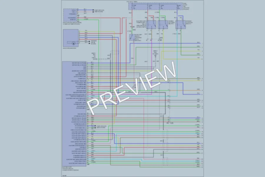 2011 Nissan LEAF Transmission wiring diagram preview