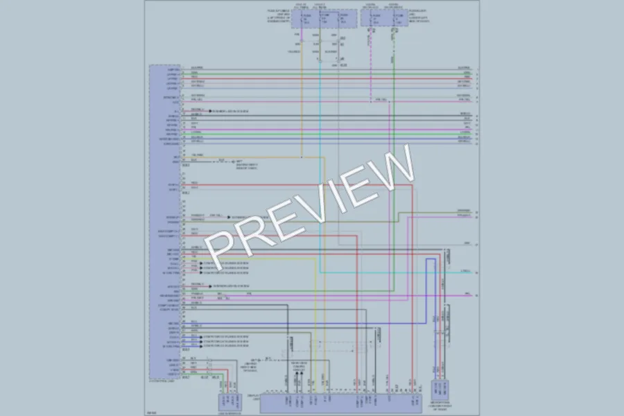 2011 Nissan Maxima Navigation wiring diagram preview
