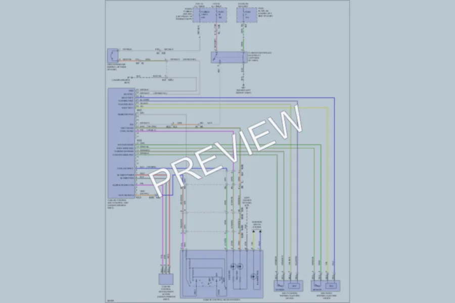 2011 Nissan Maxima Power Seats wiring diagram preview