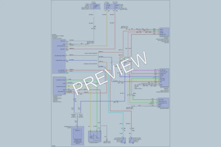 2011 Nissan Maxima Power Top Sunroof wiring diagram preview