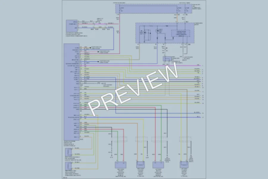 2011 Nissan Maxima Supplemental Restraints wiring diagram preview