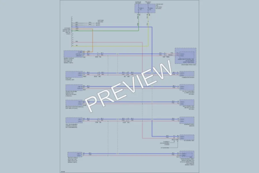 2011 Nissan Murano Computer Data Lines wiring diagram preview