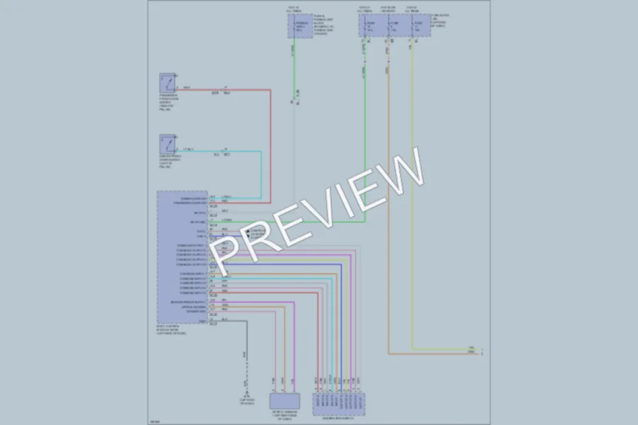2011 Nissan Murano Headlights wiring diagram preview