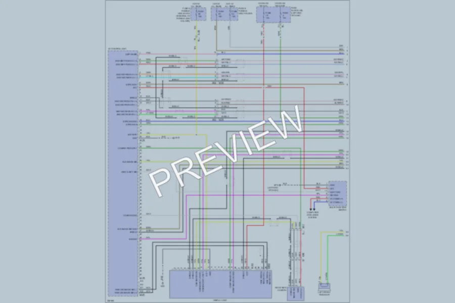 2011 Nissan Murano Navigation wiring diagram preview