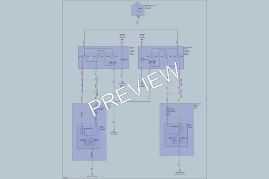2011 Nissan Murano Power Seats wiring diagram preview