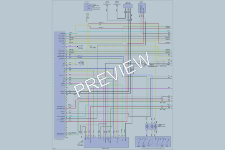 2011 Nissan Pathfinder Navigation wiring diagram preview