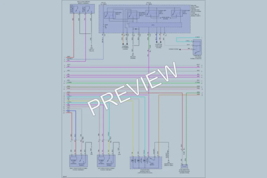 2011 Nissan Quest Anti Theft wiring diagram preview