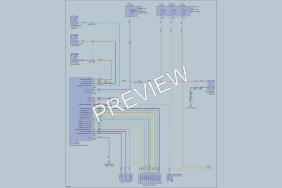 2011 Nissan Quest Headlights wiring diagram preview
