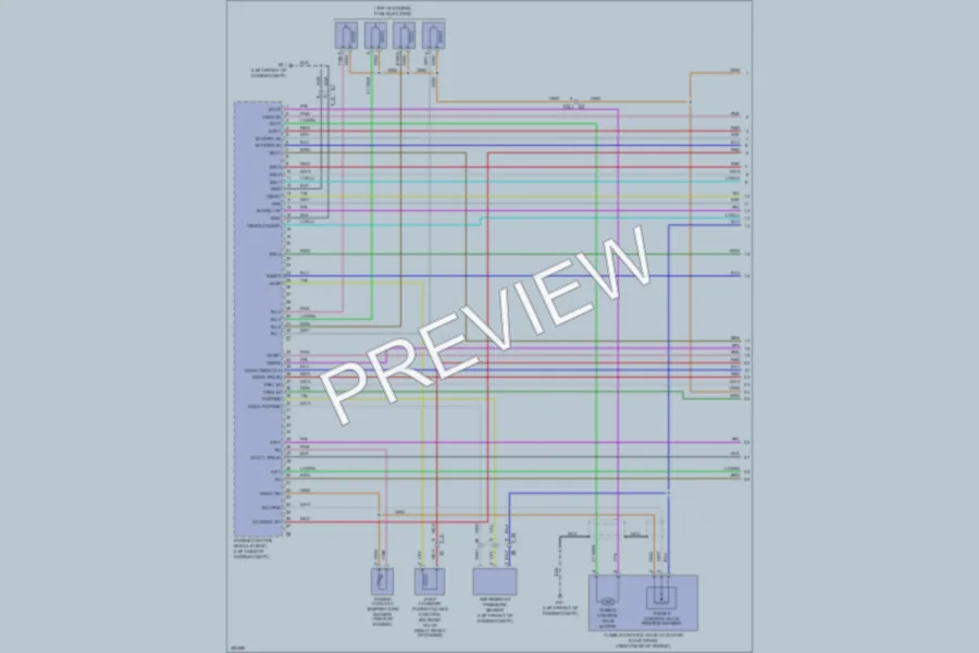 2011 Nissan Rogue Engine Performance wiring diagram preview