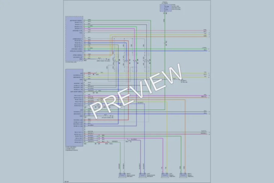 2011 Nissan Sentra Navigation wiring diagram preview