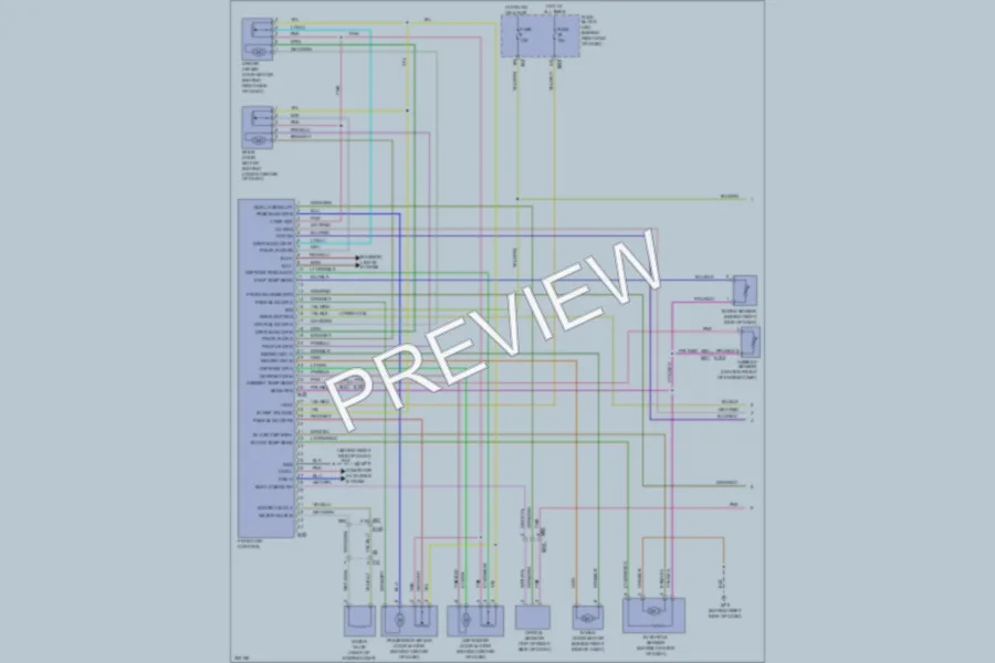 2011 Nissan Titan Air Conditioning wiring diagram preview
