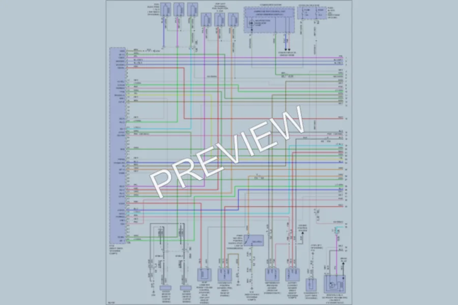 2011 Nissan Xterra Engine Performance wiring diagram preview