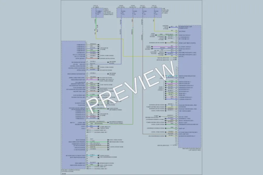 2011 Nissan cube Body Control Modules wiring diagram preview