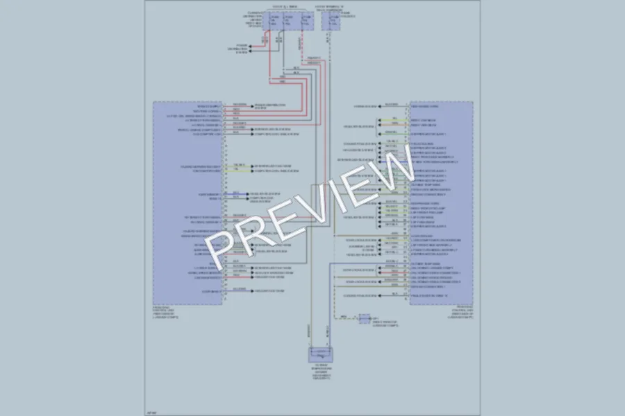 2011 Porsche 911 Body Control Modules wiring diagram preview