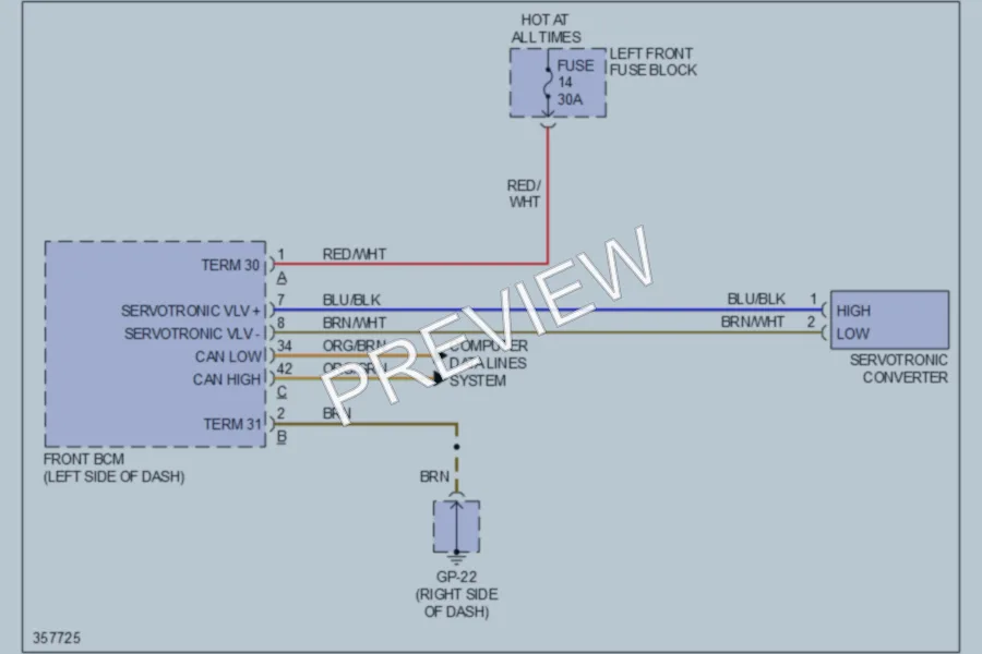 2011 Porsche CayenneHybrid Electronic Power Steering wiring diagram preview