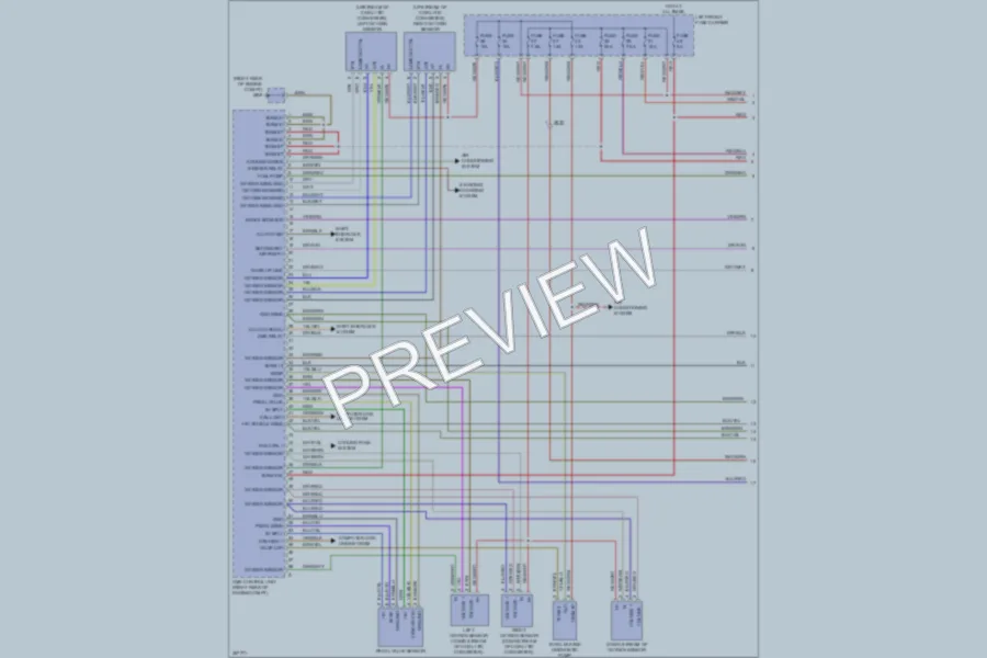2011 Porsche Panamera Engine Performance wiring diagram preview