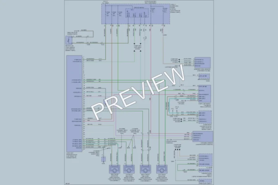 2011 Ram 1500 Anti Lock Brakes wiring diagram preview