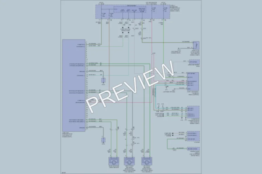 2011 Ram 2500 Anti Lock Brakes wiring diagram preview