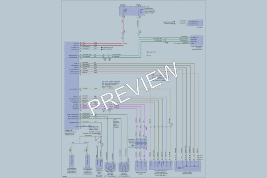 2011 Ram 1500 Cruise Control wiring diagram preview