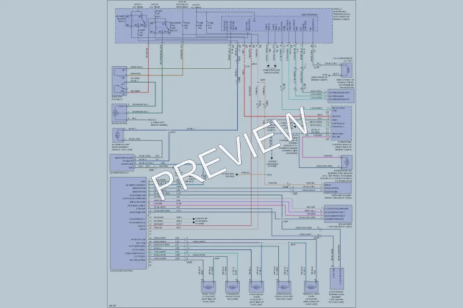 2011 Ram 2500 Air Conditioning wiring diagram preview
