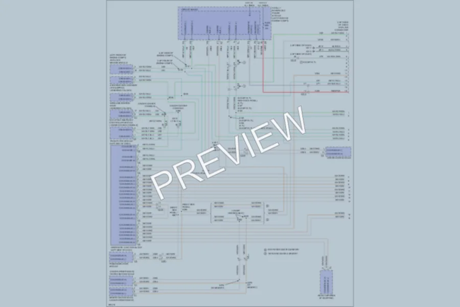 2011 Ram 3500 Computer Data Lines wiring diagram preview