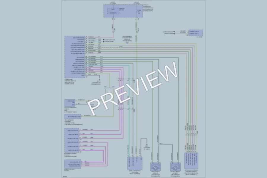 2011 Ram 3500 Cruise Control wiring diagram preview