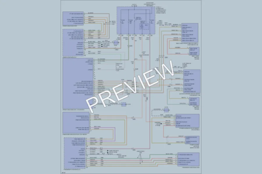2011 Ram 3500 Power Windows wiring diagram preview