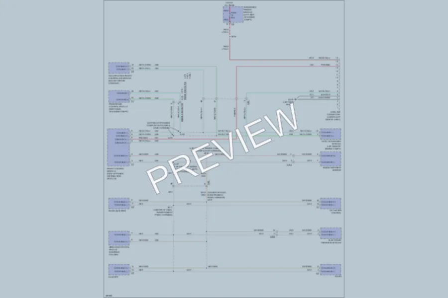 2011 Ram Dakota Computer Data Lines wiring diagram preview