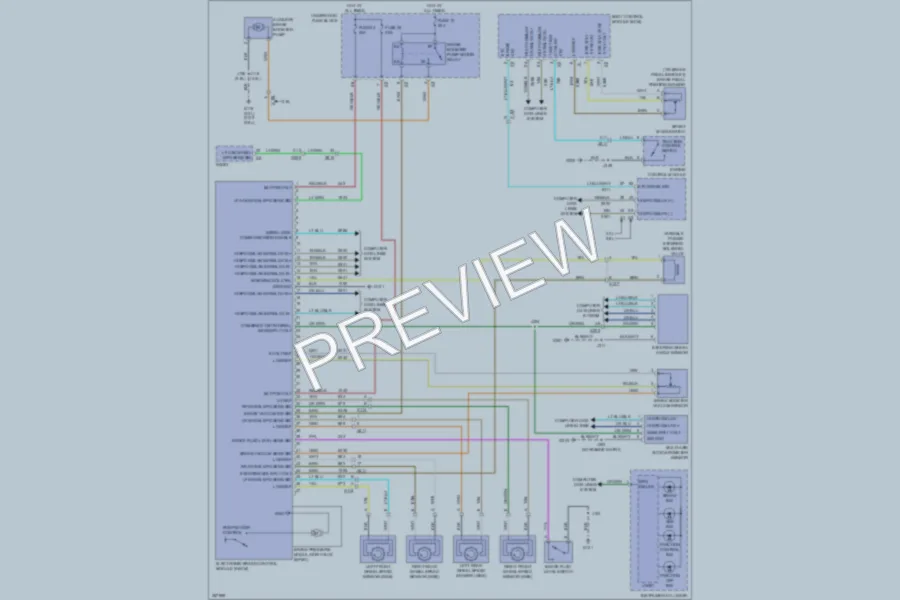 2011 Saab 94X Anti Lock Brakes Wiring Diagrams protected preview