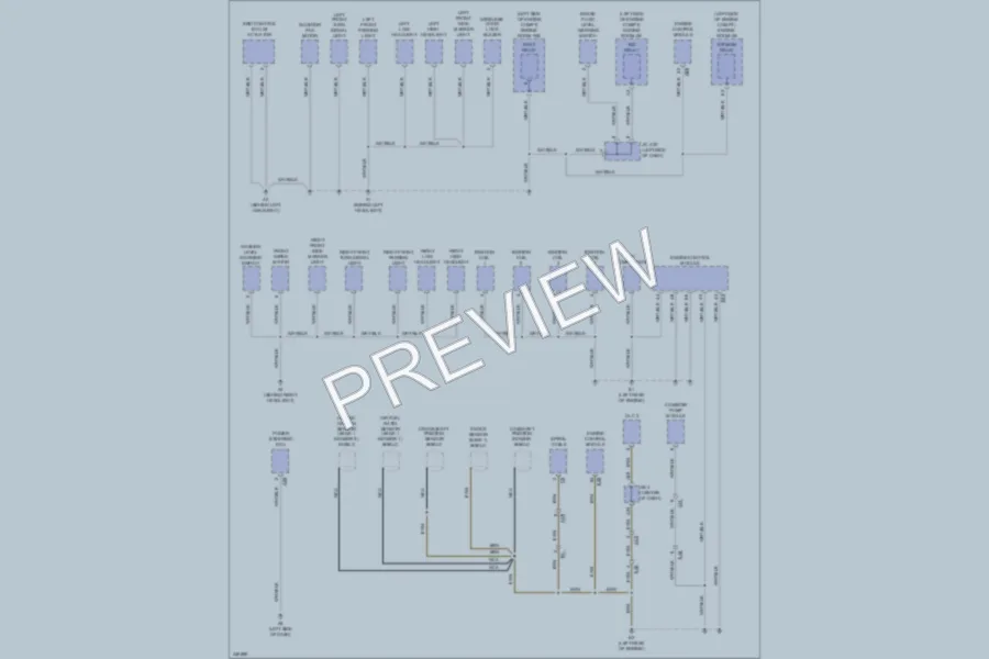 2011 Scion xB Ground Distribution wiring diagram preview