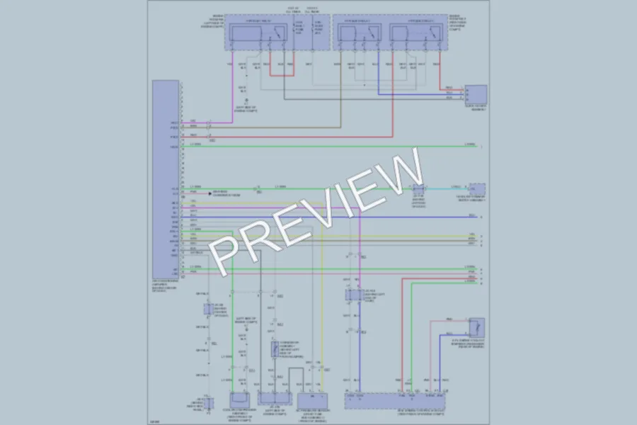 2011 Scion xD Air Conditioning wiring diagram preview