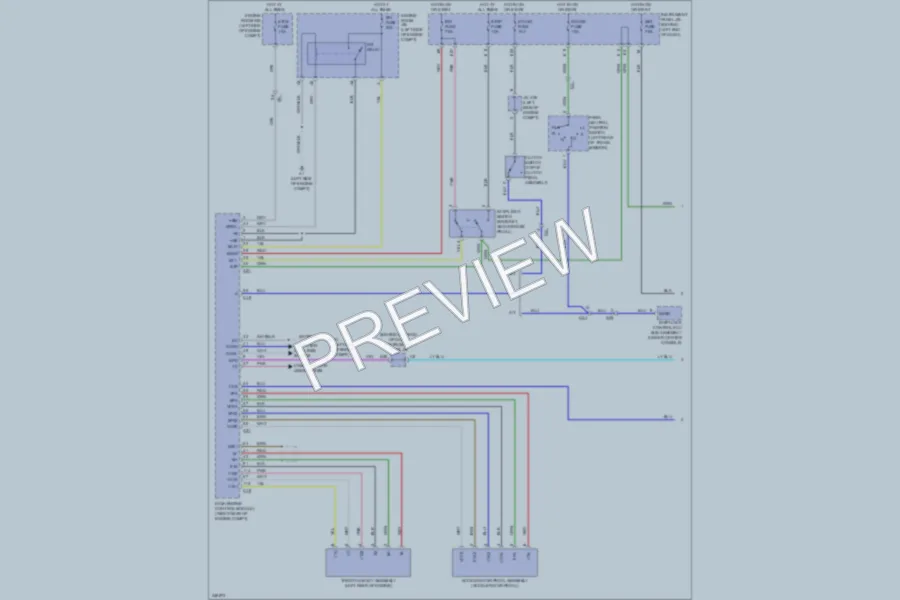 2011 Scion xD Cruise Control wiring diagram preview