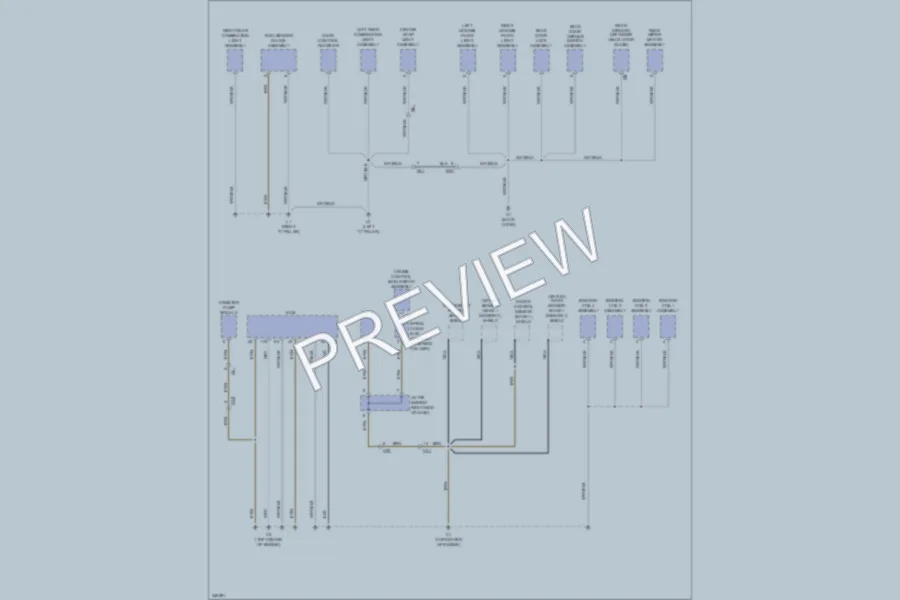 2011 Scion xD Ground Distribution wiring diagram preview