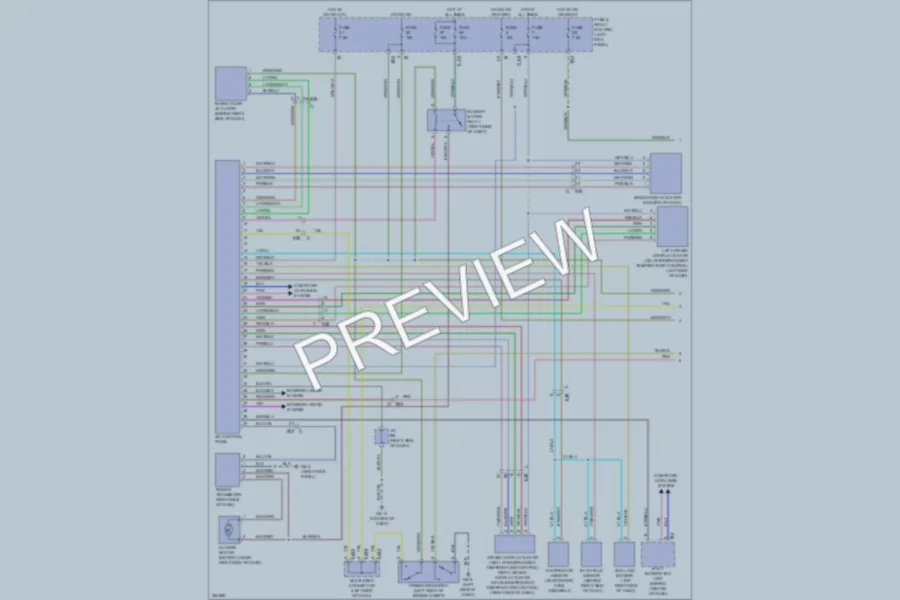 2011 Subaru Forester Air Conditioning wiring diagram preview