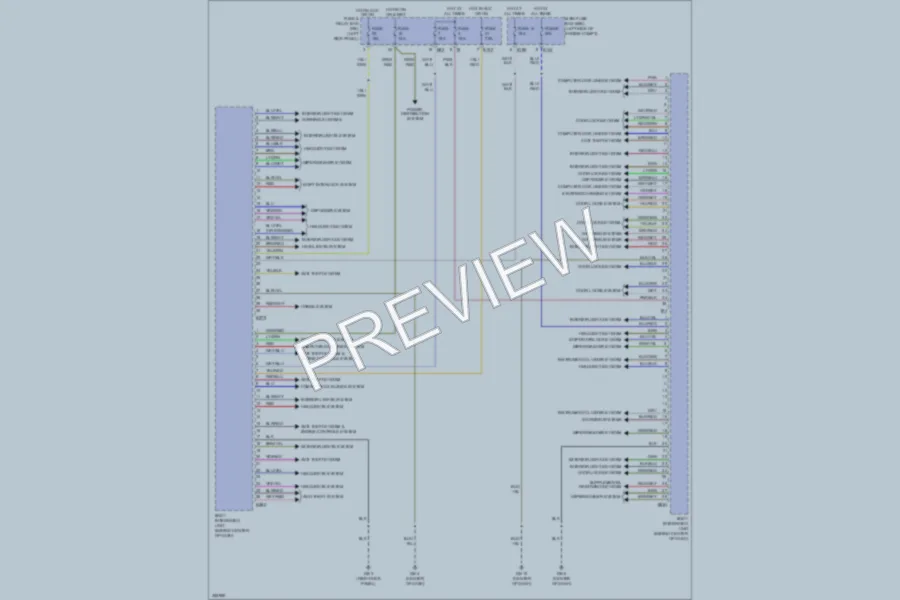 2011 Subaru Forester Body Control Modules wiring diagram preview