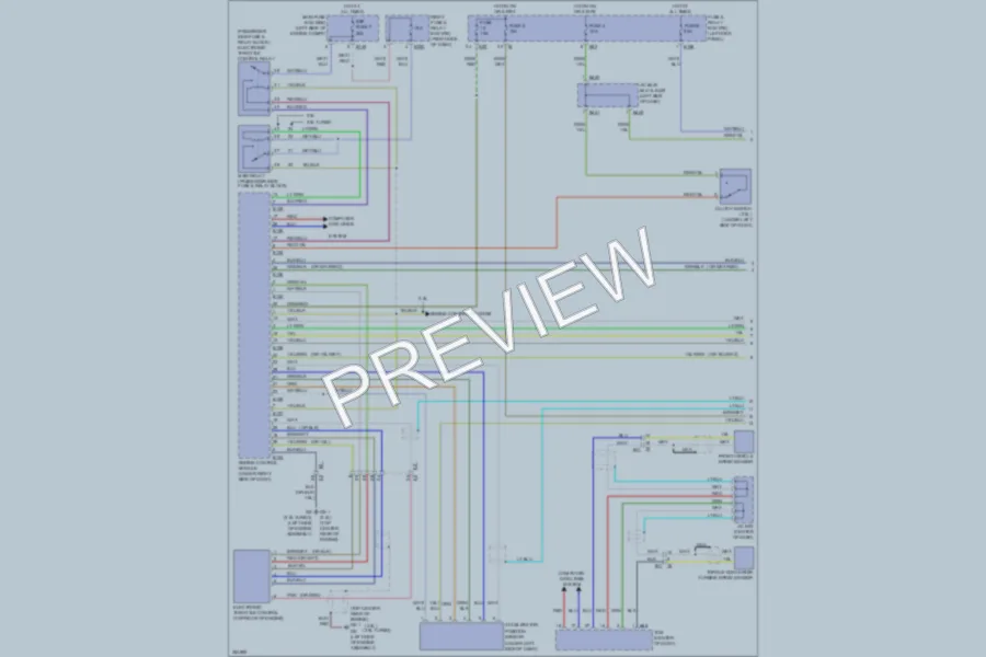 2011 Subaru Forester Cruise Control wiring diagram preview