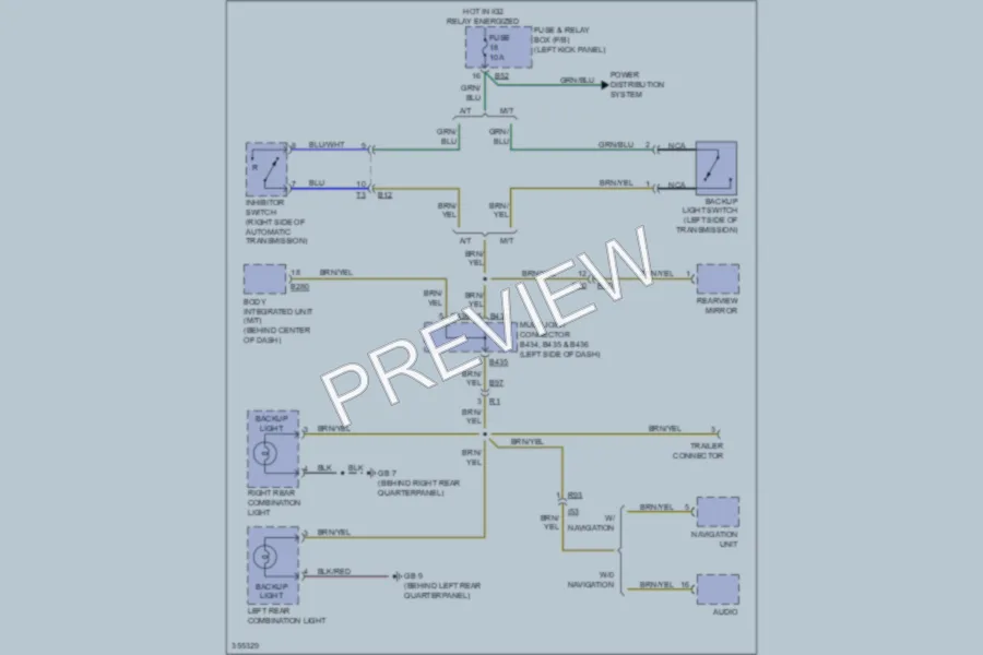 2011 Subaru Forester Exterior Lights wiring diagram preview