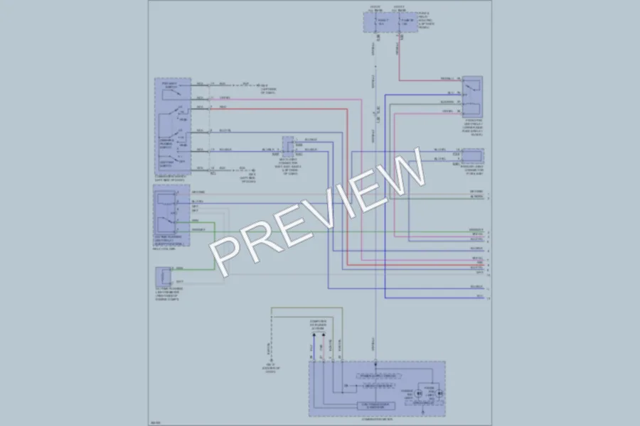 2011 Subaru Forester Headlights wiring diagram preview