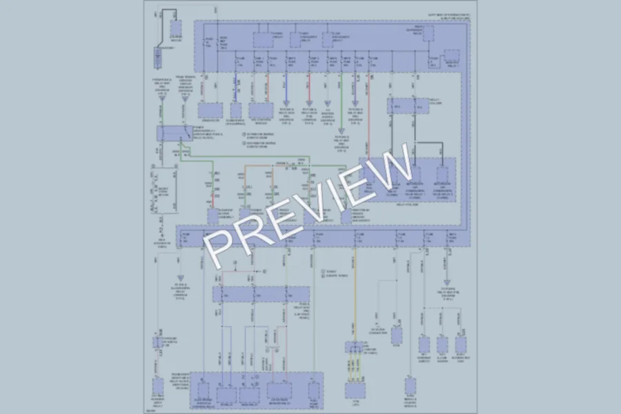 2011 Subaru Forester Power Distribution wiring diagram preview
