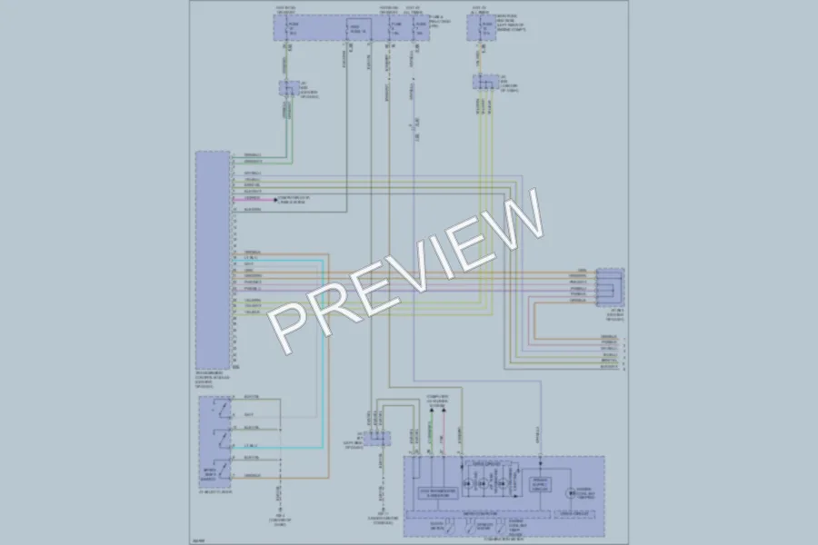 2011 Subaru Impreza Transmission wiring diagram preview