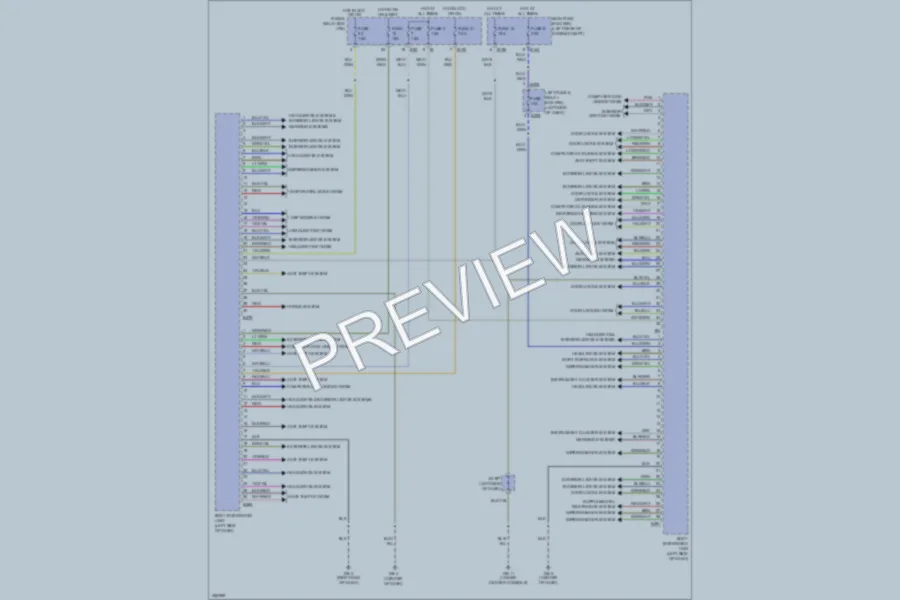 2011 Subaru ImprezaWRX Body Control Modules wiring diagram preview