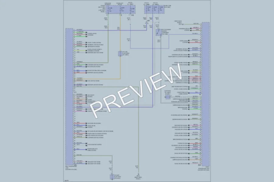 2011 Subaru Legacy Body Control Modules wiring diagram preview