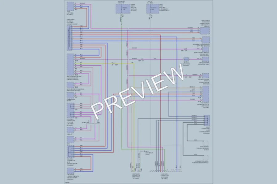 2011 Subaru Tribeca Computer Data Lines wiring diagram preview