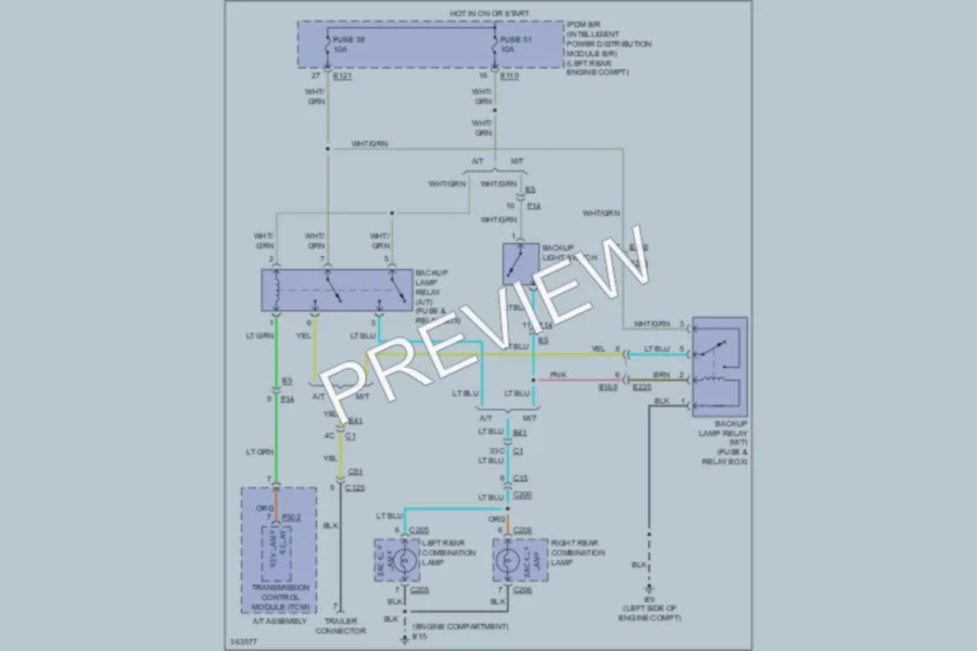 2011 Suzuki Equator Exterior Lights wiring diagram preview